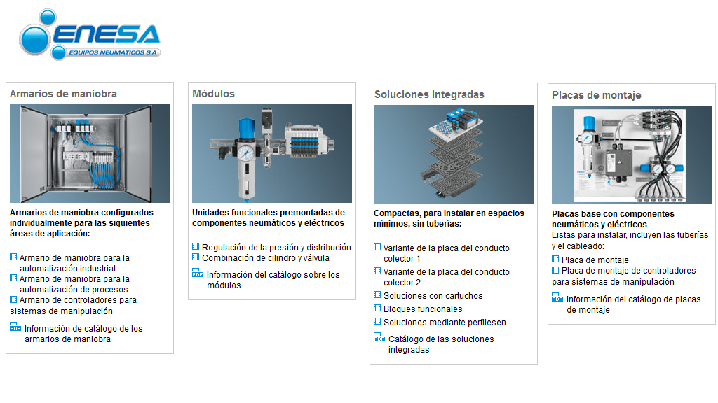 SOLUCIONES LISTAS PARA INSTALAR